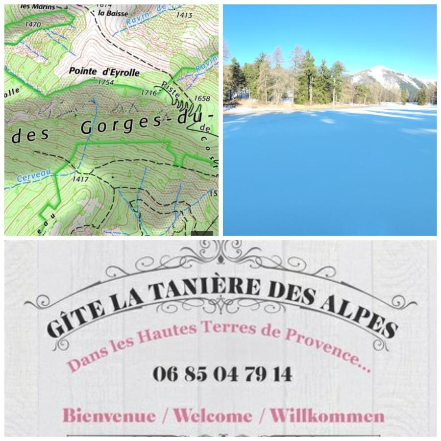 Gite La Taniere Des Alpes Bayons Dış mekan fotoğraf
